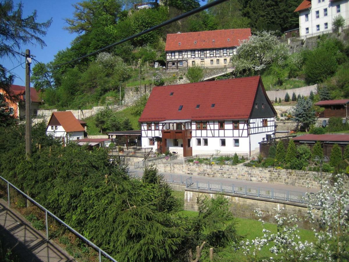 Ferienwohnung Am Gruenbach Rathen Exterior photo